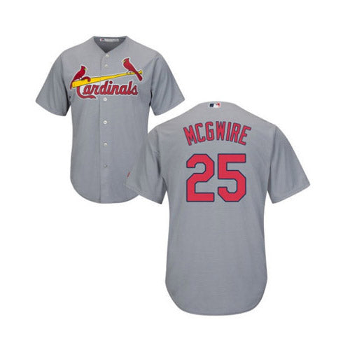 Youth St. Louis Cardinals Mark McGwire Replica Road Jersey - Gray