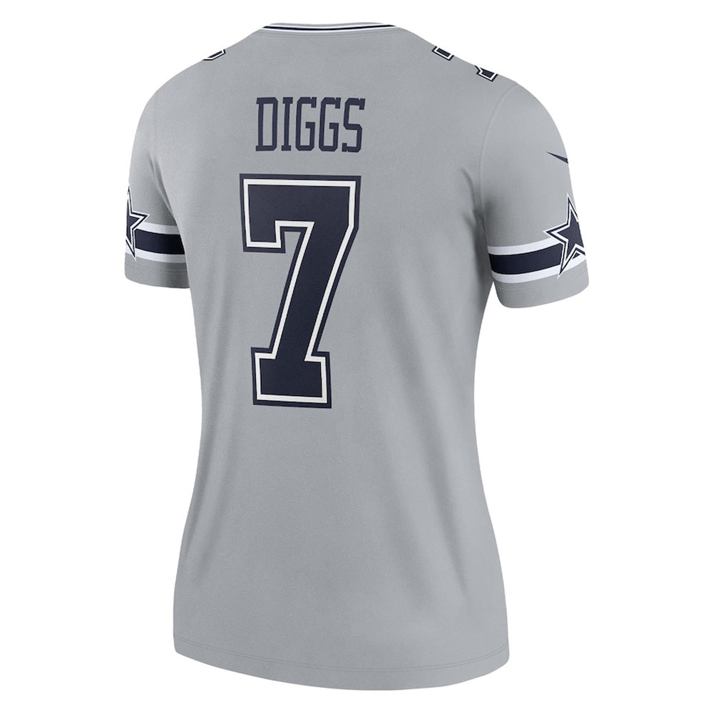 Women's Dallas Cowboys Trevon Diggs Game Jersey - Silver