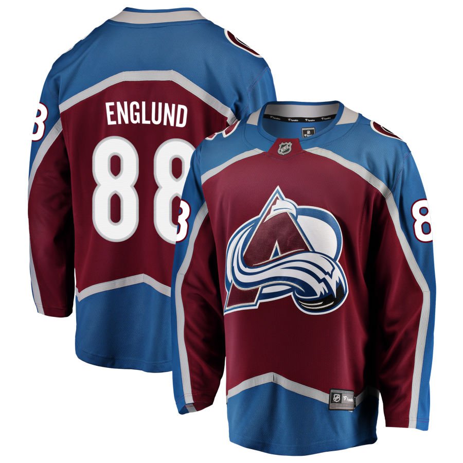 Colorado Avalanche #88 Andreas Englund Red Home Authentic Pro Jersey