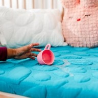 Organic Cotton Pebble Crib Mattress Covers