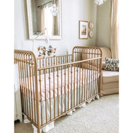 Organic Cotton Pebble Crib Mattress Covers