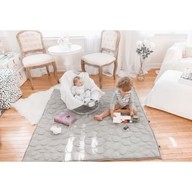 Kids in clean room on Grey Nook Lilypad2 Best Baby and Toddler Play mat