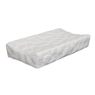 best contoured baby diaper changing pad white