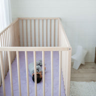 Organic Cotton Pebble Crib Mattress Covers