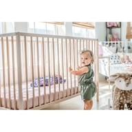 Organic Cotton Pebble Crib Mattress Covers