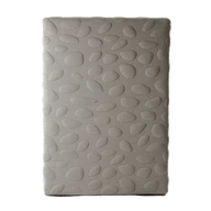 Organic Mini Crib Mattress - Organic breathable baby and toddler crib mattress covers grey