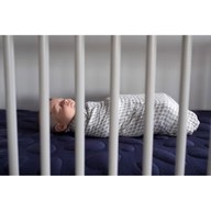 Organic Cotton Pebble Crib Mattress Covers